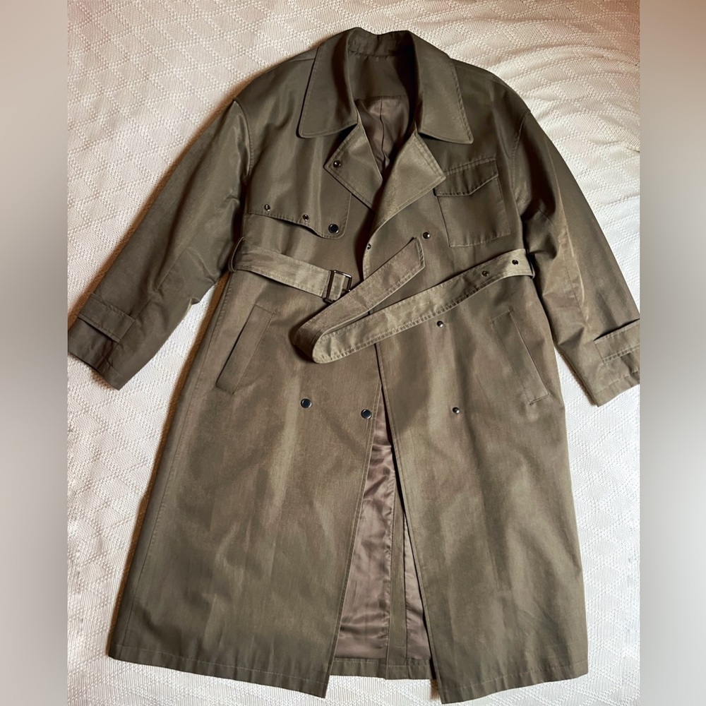 Trench coat khaki